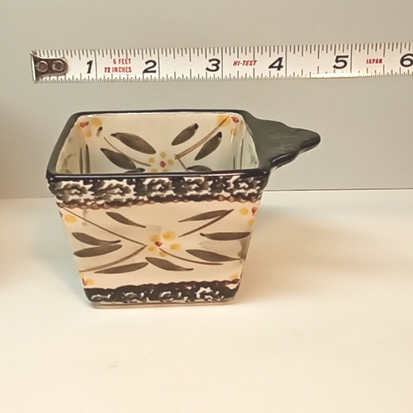 Old World Black by Temp-Tations by Tara individual square baker. Set: 4 - Picture 8 of 8